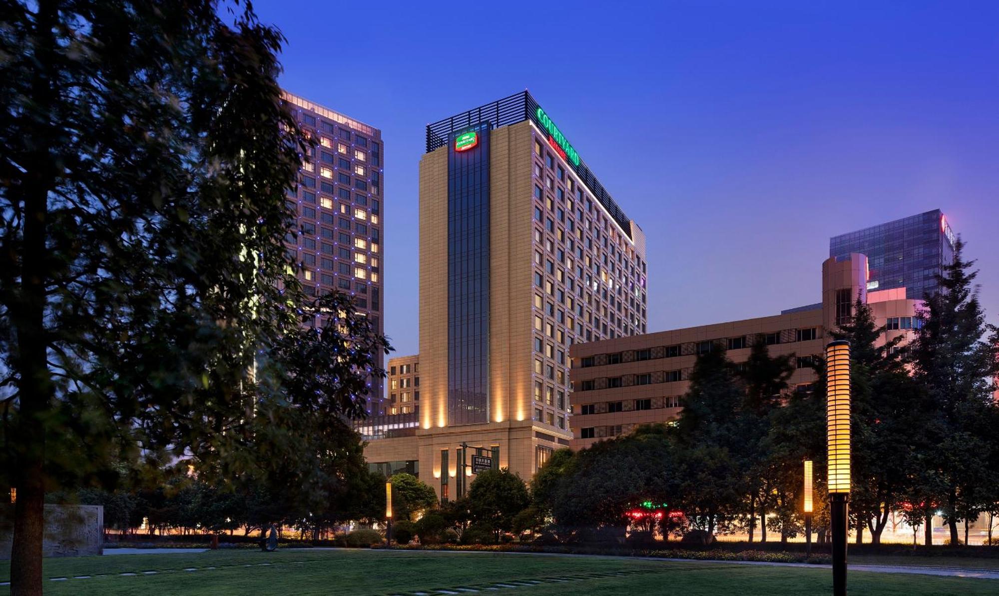 Courtyard By Marriott Hangzhou Wulin Exterior foto